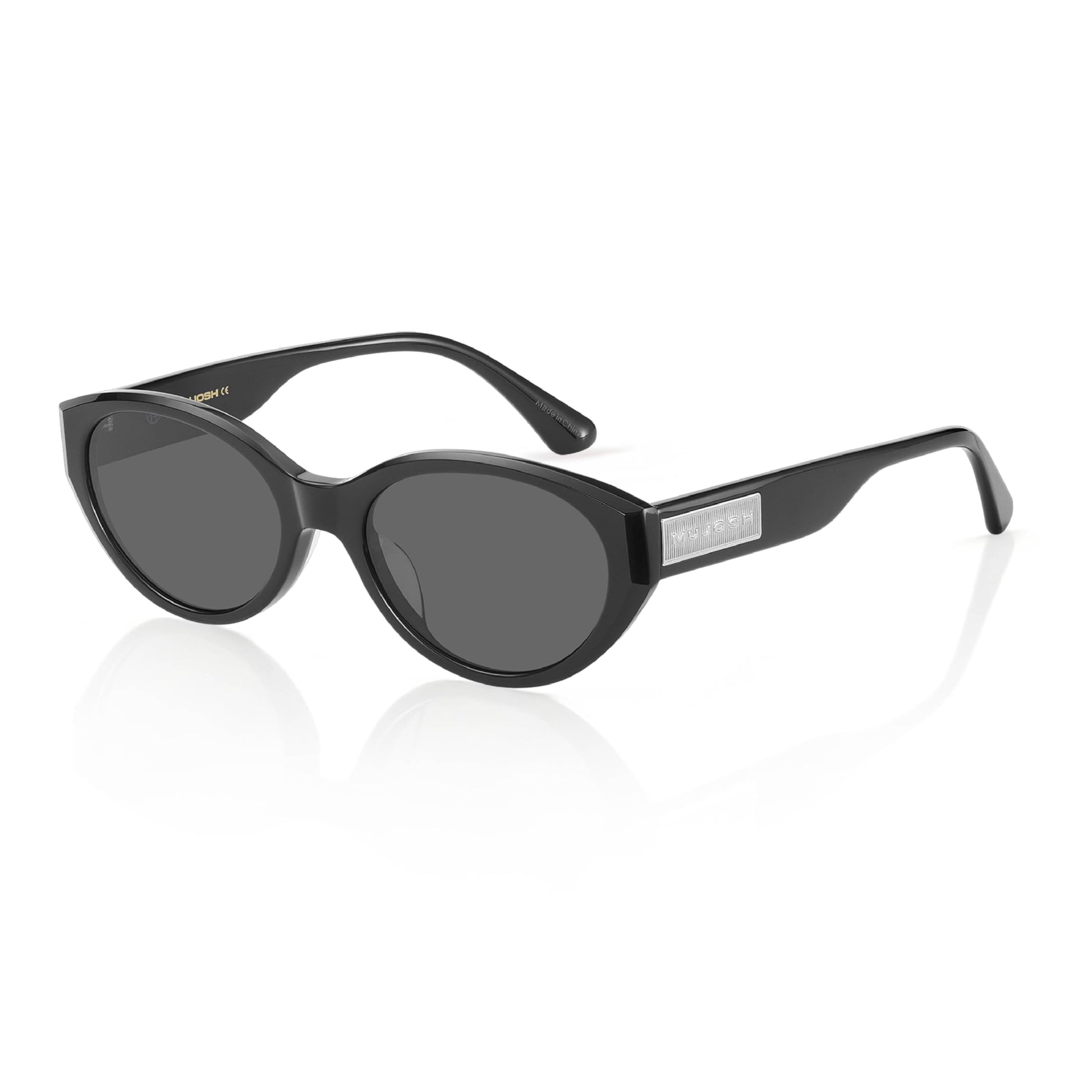 Vintage Narrow Cat-Eye Sunglasses for Women Men, Exclusive Eyewear Brand of EssilorLuxottica