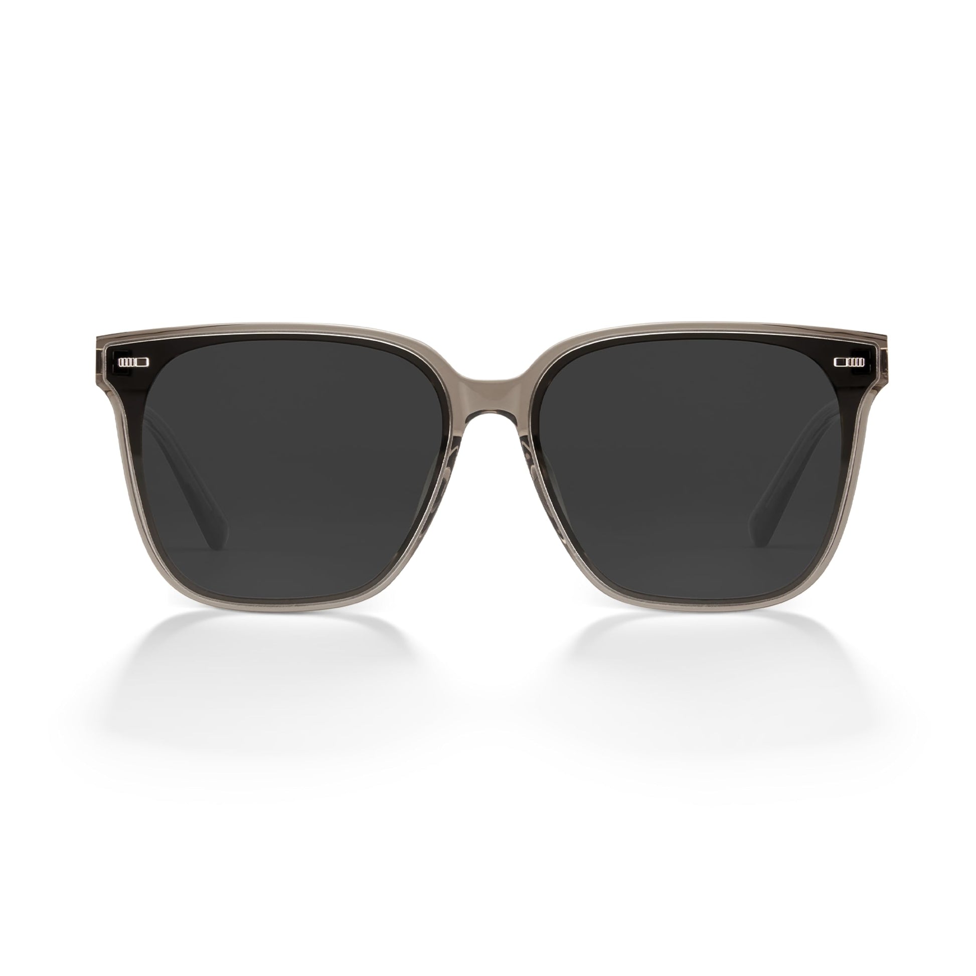 Retro Square Polarized Oversized Sunglasses UV400 Protection for Women Men