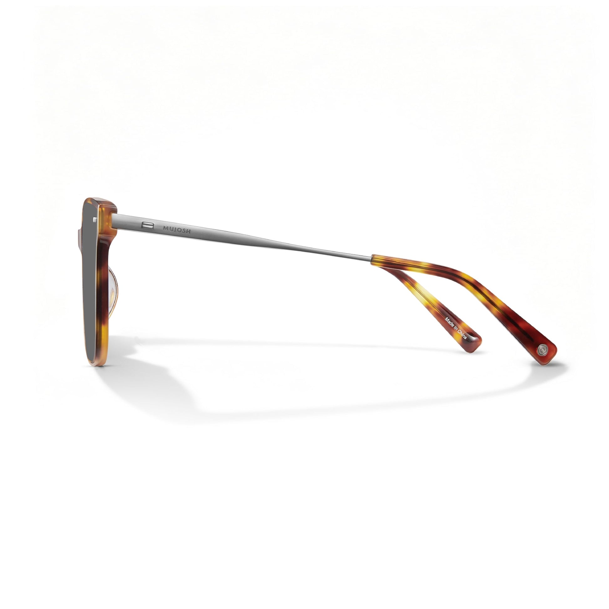 Retro Square Polarized Oversized Sunglasses UV400 Protection for Women Men