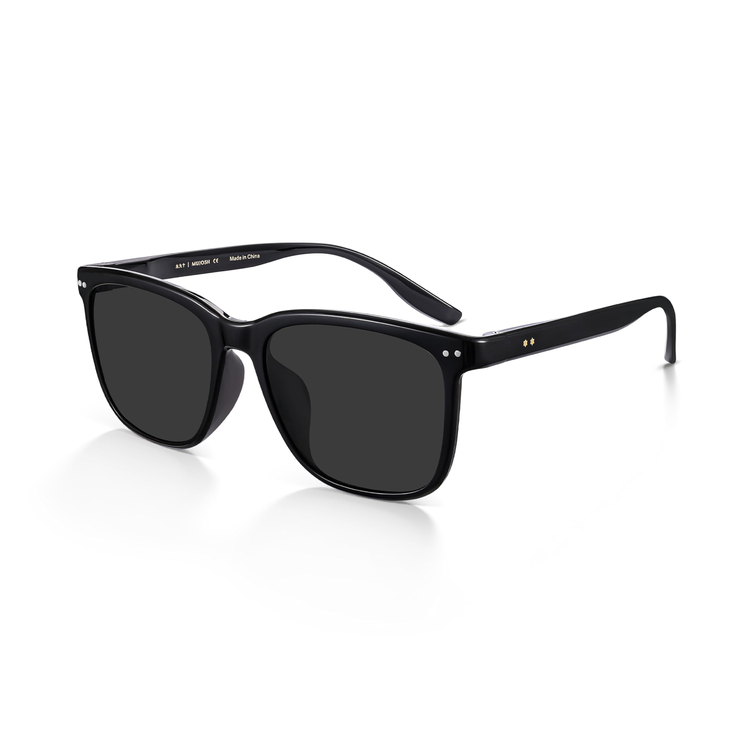 Trendy Square Oversized Polarized Sunglasses for Women Men, Exclusive Eyewear Brand of EssilorLuxottica