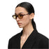 Retro Polarized Narrow Sunglasses for Women Men, Trendy 90s Y2K Sunnies, Exclusive Eyewear Brand of EssilorLuxottica