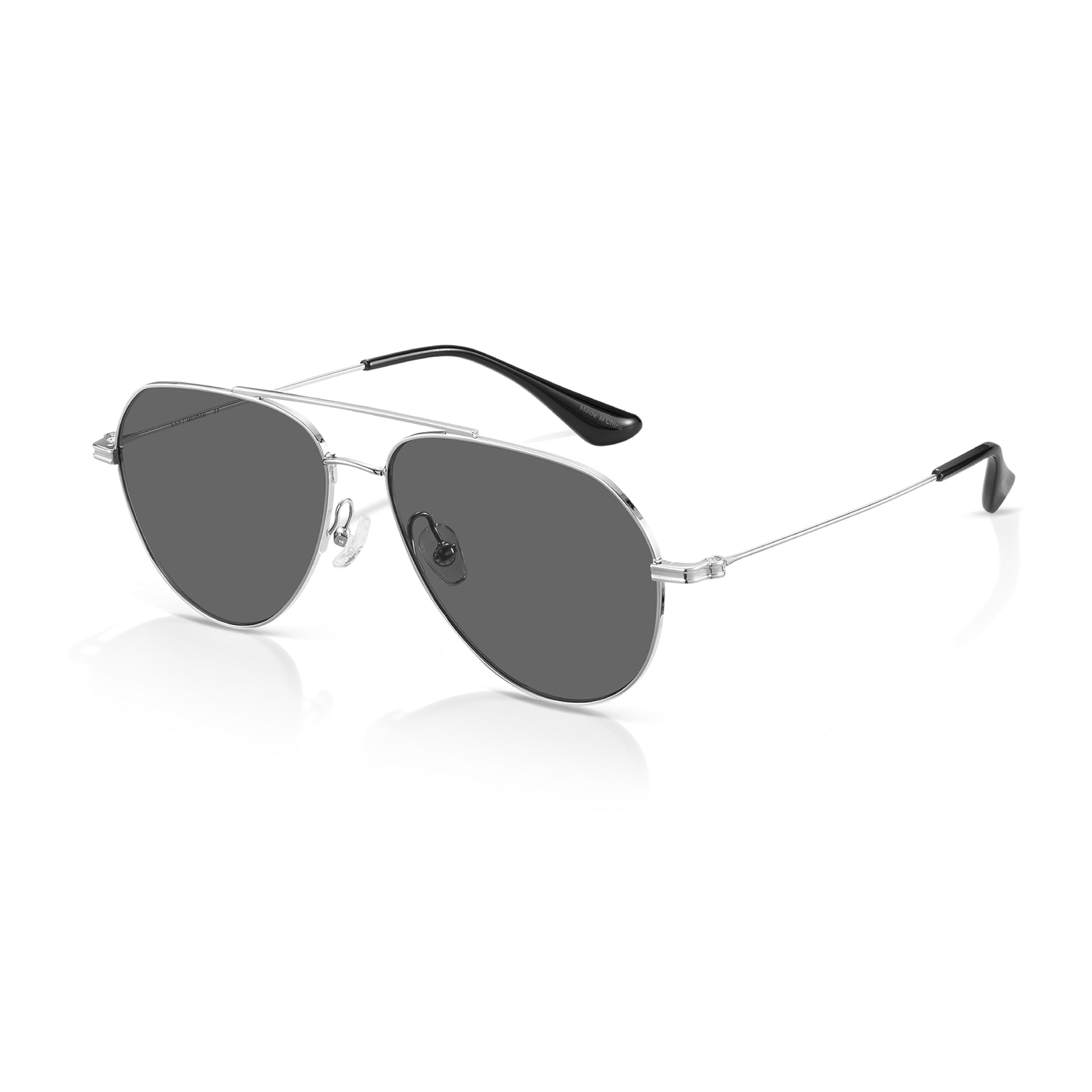 Retro Trendy Classic Aviator Sunglasses for Men Lightweight, Exclusive Eyewear Brand of EssilorLuxottica