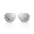 Geometric Polygon Aviator Sunglasses for Men Women, Lightweight Double Bridge Shades for Driving, Fishing & Fashion Accessori