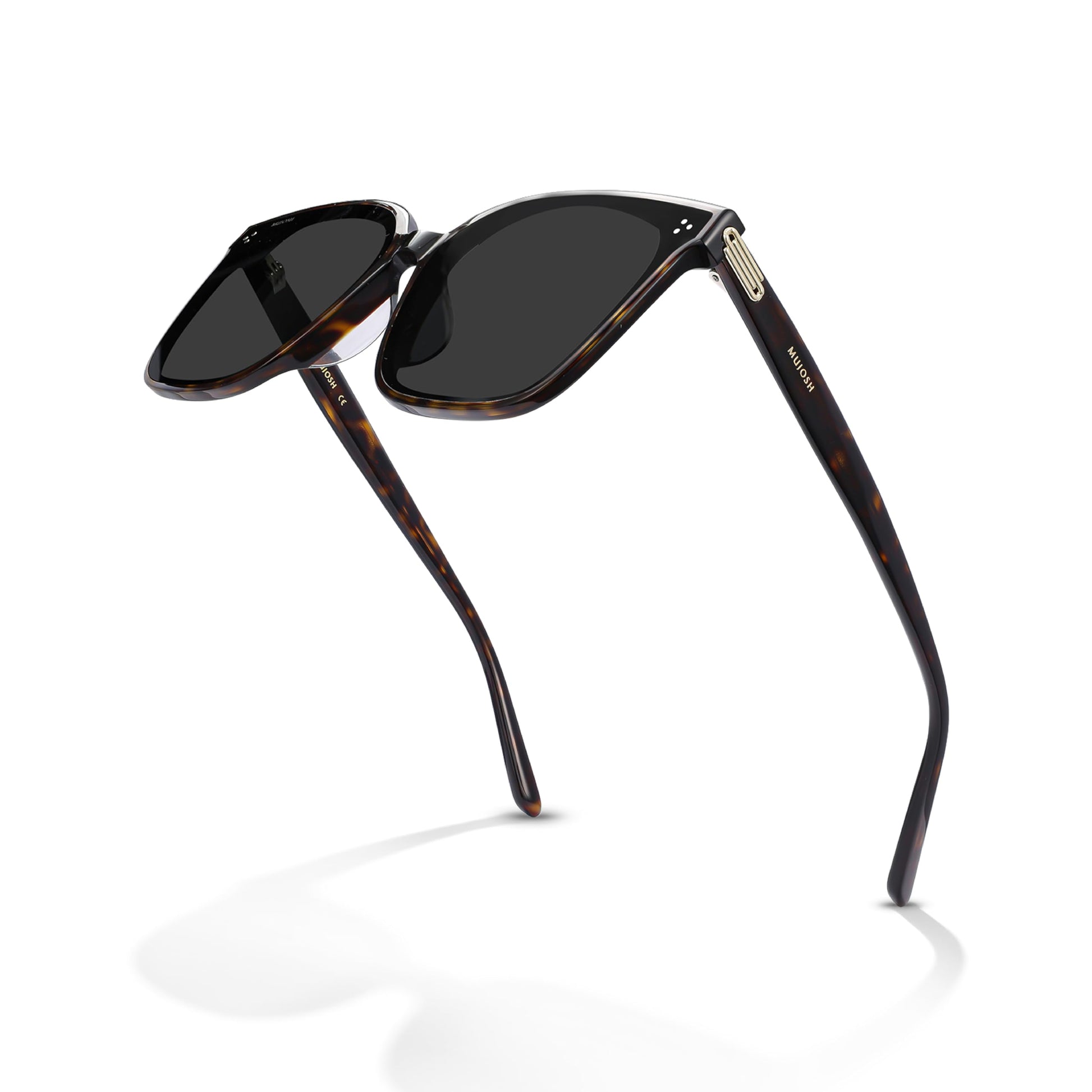 Trendy Square Oversized Polarized Sunglasses for Women Men, Exclusive Eyewear Brand of EssilorLuxottica