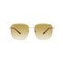 Trendy Oversized Square Sunglasses for Women Men, Retro Big Flat Lens UV Protection Shades for Travel & Fashion Accessories, 