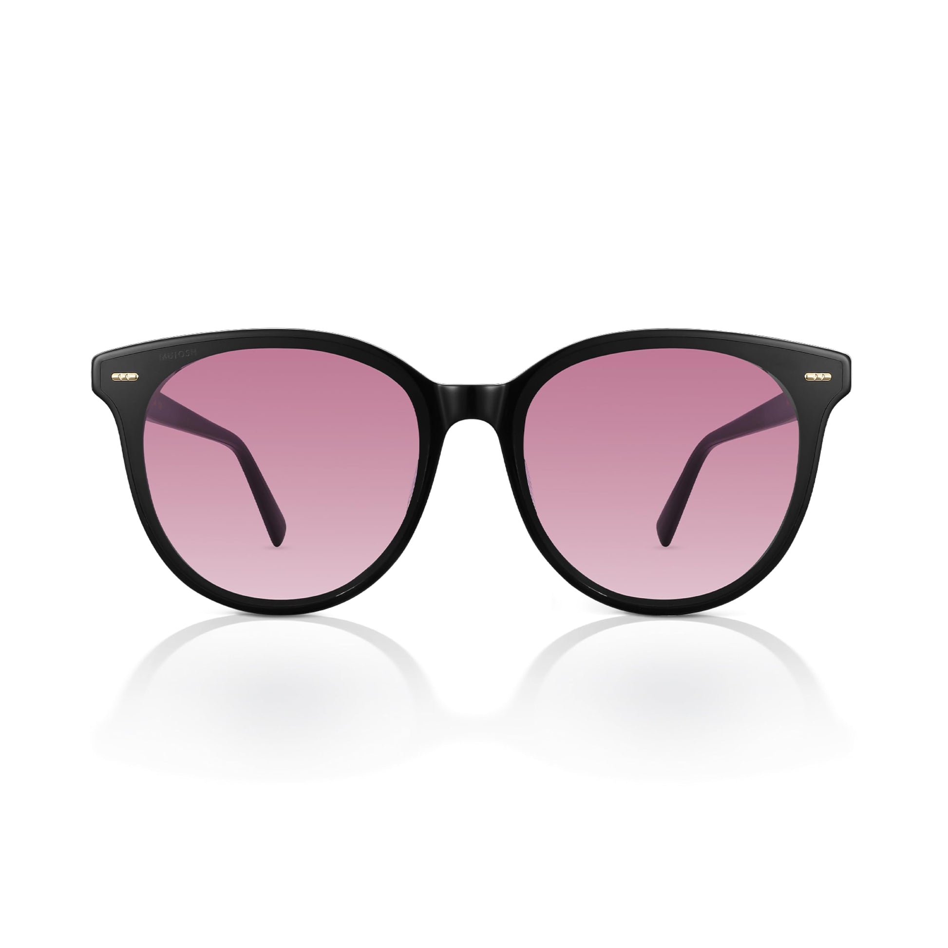 Retro Round Square Sunglasses for Women Men, Vintage Shades UV400 Protection, Exclusive Brand of EssilorLuxottica