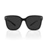 Futuristic Narrow Sunglasses for Women Men, Lightweight TR90 One-Piece Bent Lens, Exclusive Brand of EssilorLuxottica