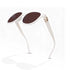 Oversized Square Sunglasses for Women Men, Lightweight TR90 Polarized Shades with Geometric Hinge, Anti-Oil UV400 Eyewear for