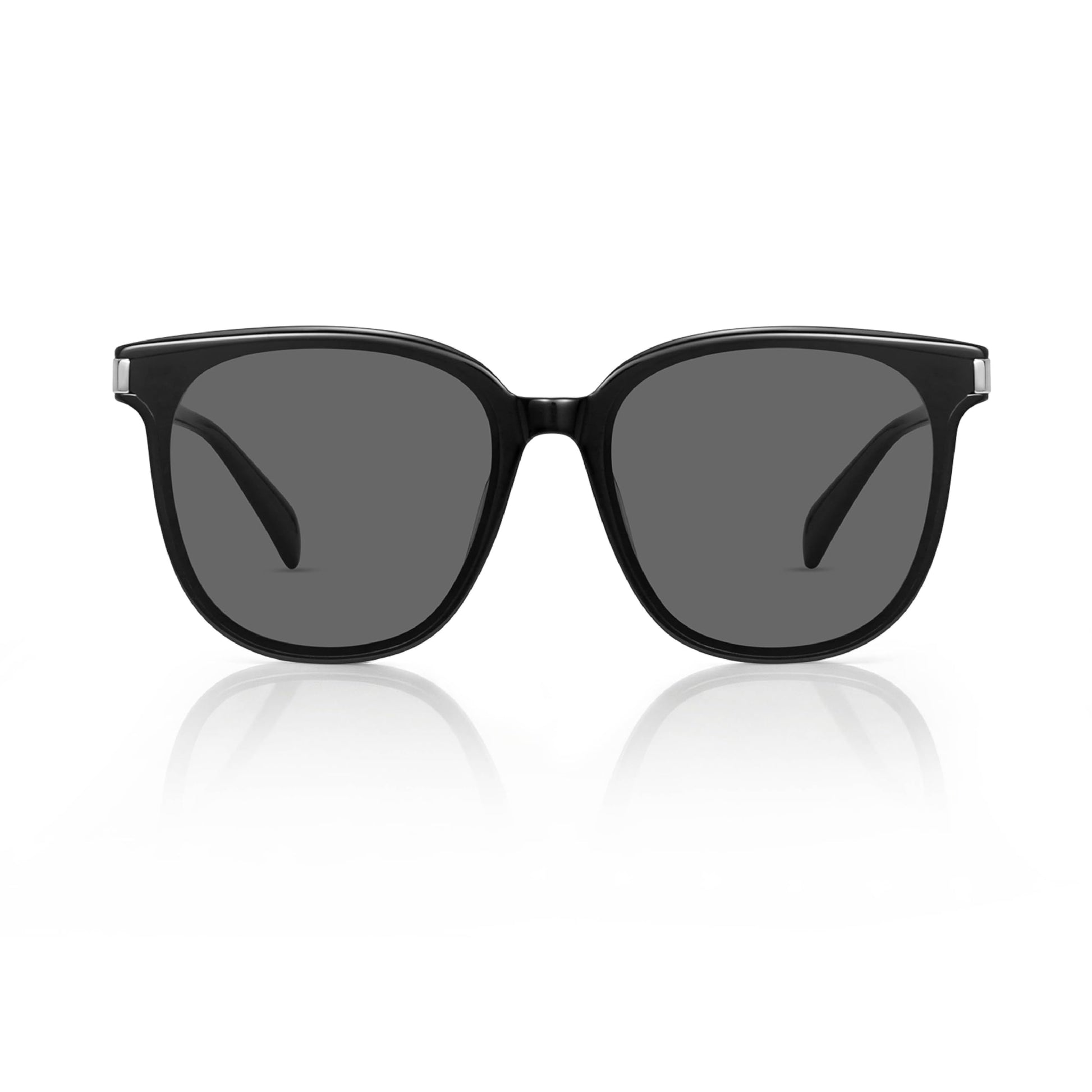 Trendy Square Oversized Polarized Sunglasses for Women Men, Exclusive Eyewear Brand of EssilorLuxottica
