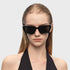 Retro Polarized Narrow Sunglasses for Women, Trendy 90s Y2K Sunnies, Exclusive Eyewear Brand of EssilorLuxottica
