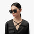 Retro Square Polarized Oversized Sunglasses UV400 Protection for Women Men