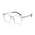 Ultem 9.6g Glasses Frames for Women Men, Lightweight Geometric Square Eyewear with Mortise-Tenon Hinge, Fashion Optical Frame