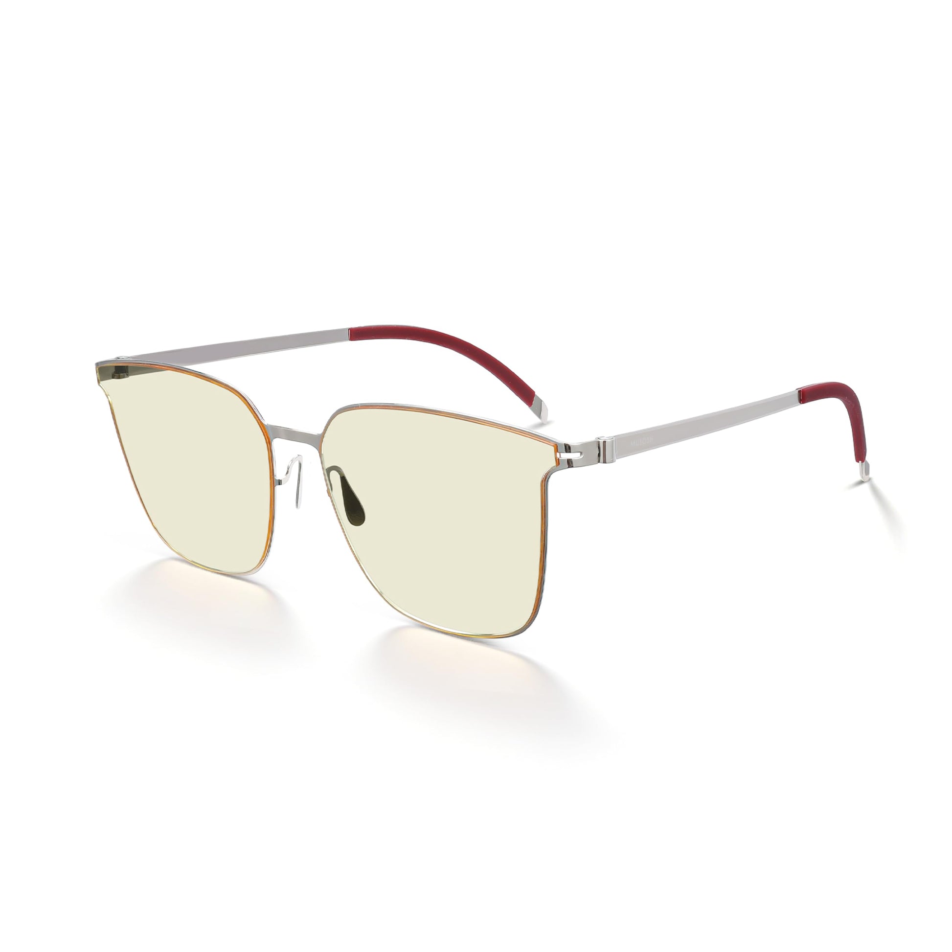 Trendy Oversized Square Sunglasses for Women Men, Retro Big Flat Lens UV Protection Shades, Brand of EssilorLuxottica, Moonli