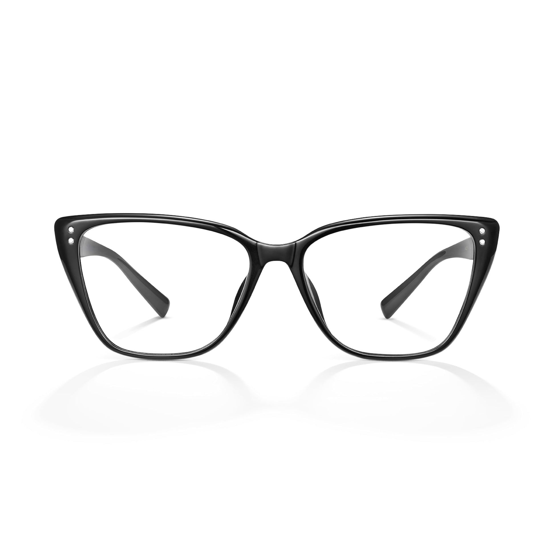 Trendy Diamond Cat-Eye Lightweight Prescription Eyeglass Frames, Exclusive Eyewear Brand of EssilorLuxottica