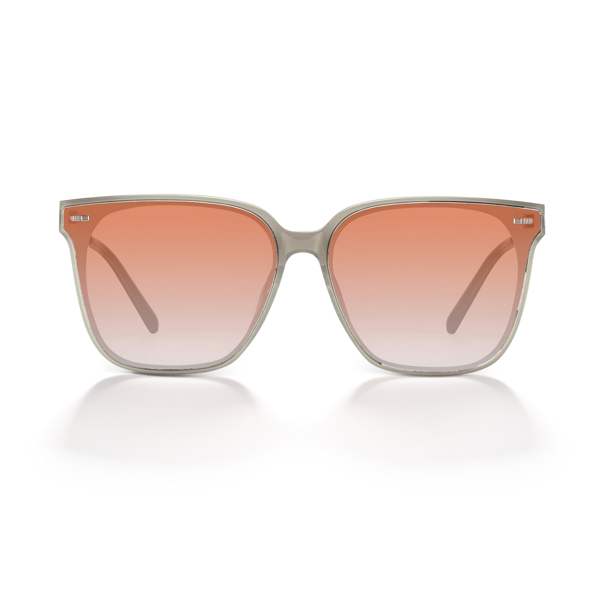 Retro Square Polarized Oversized Sunglasses UV400 Protection for Women Men