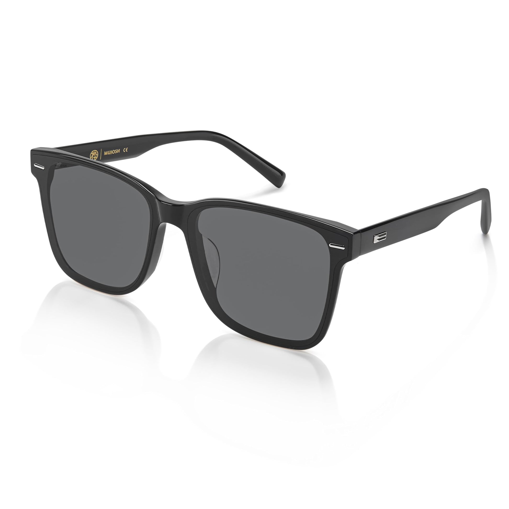 Trendy Square Oversized Polarized Sunglasses for Women Men, Exclusive Eyewear Brand of EssilorLuxottica
