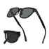 Square Folding Sunglasses for Women Men UV Protection Anti-Glare, Exclusive Eyewear Brand of EssilorLuxottica