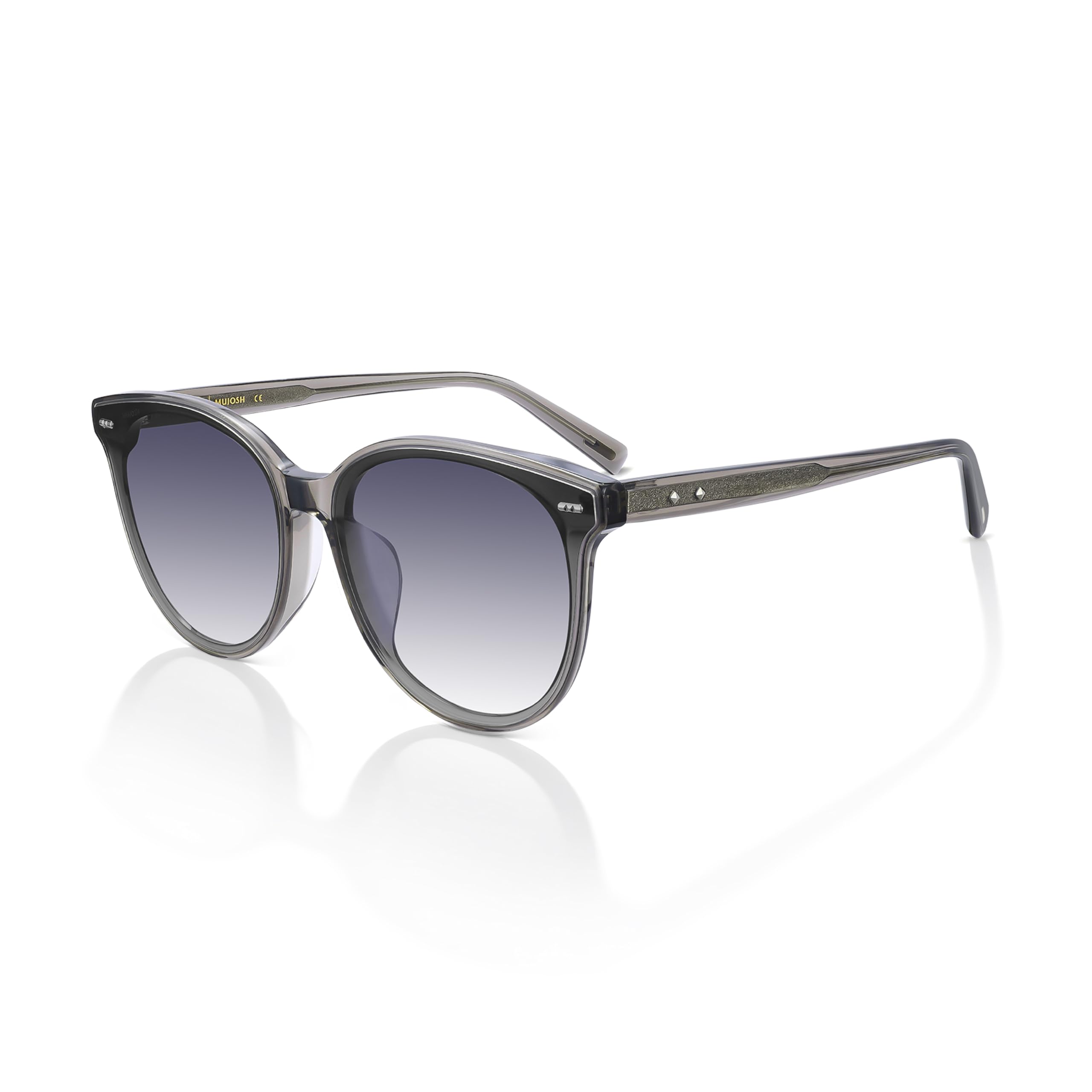 Retro Round Square Sunglasses for Women Men, Vintage Shades UV400 Protection, Exclusive Brand of EssilorLuxottica