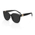 Retro Round Square Sunglasses for Women Men, Vintage Shades UV400 Protection, Exclusive Brand of EssilorLuxottica