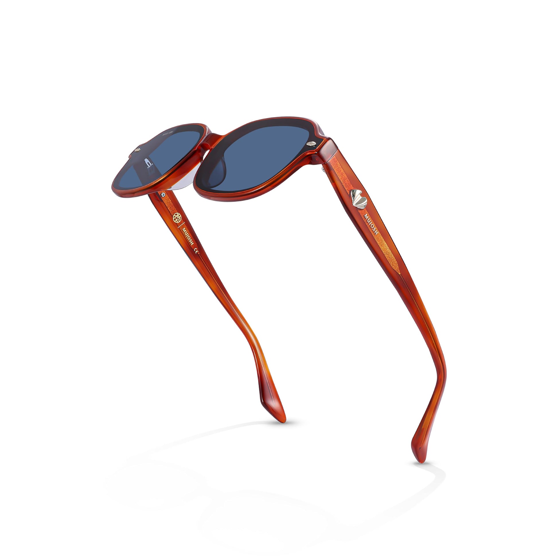 Retro Polarized Narrow Sunglasses for Women, Trendy 90s Y2K Sunnies, Exclusive Eyewear Brand of EssilorLuxottica