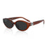 Vintage Narrow Cat-Eye Sunglasses for Women Men, Exclusive Eyewear Brand of EssilorLuxottica