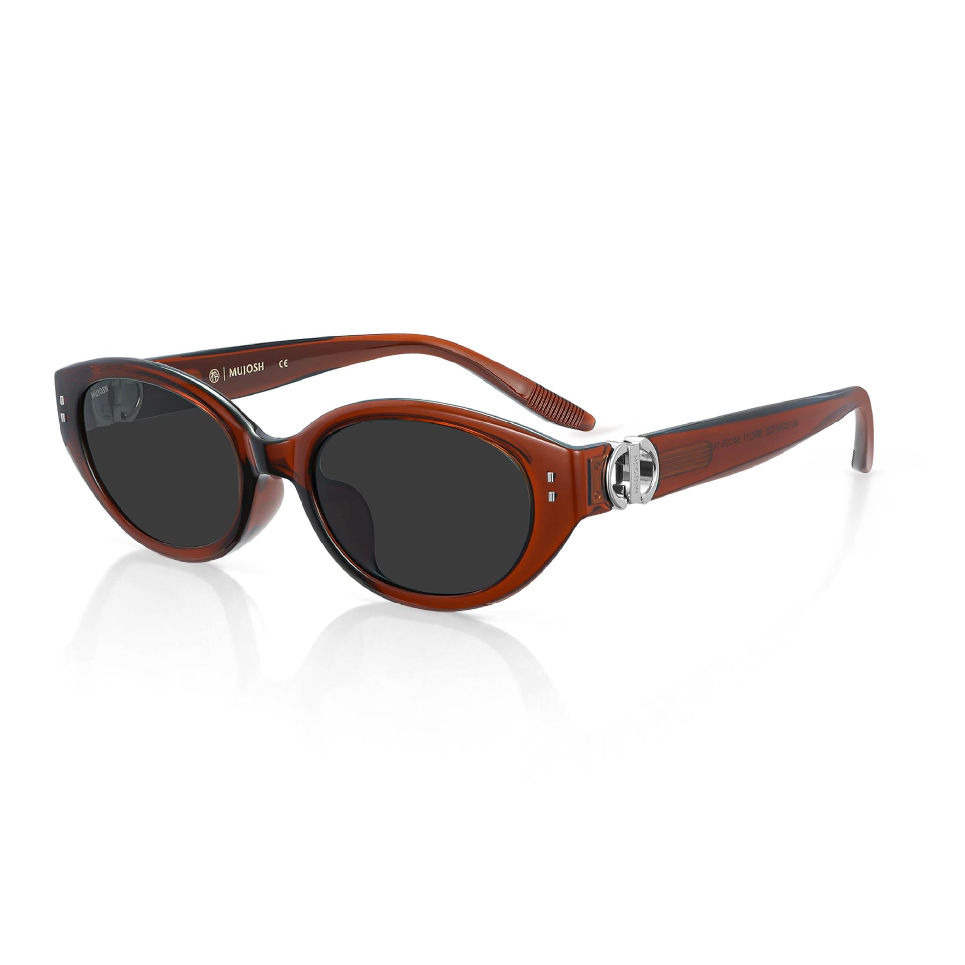 Vintage Narrow Cat-Eye Sunglasses for Women Men, Exclusive Eyewear Brand of EssilorLuxottica