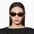 Vintage Narrow Cat-Eye Sunglasses for Women Men, Exclusive Eyewear Brand of EssilorLuxottica