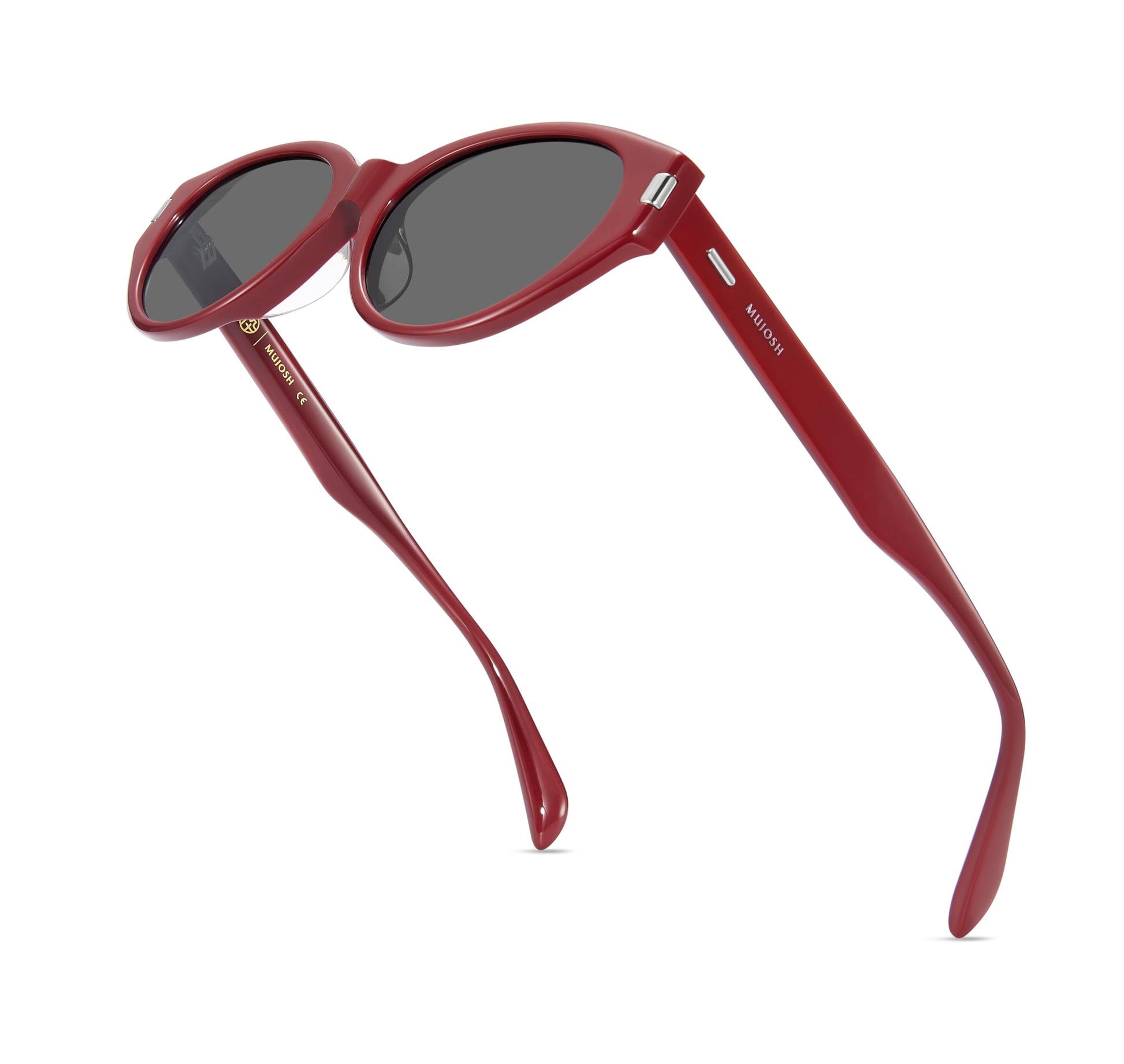 Vintage Polarized Cat-Eye Sunglasses for Women UV Protection, Exclusive Eyewear Brand of EssilorLuxottica