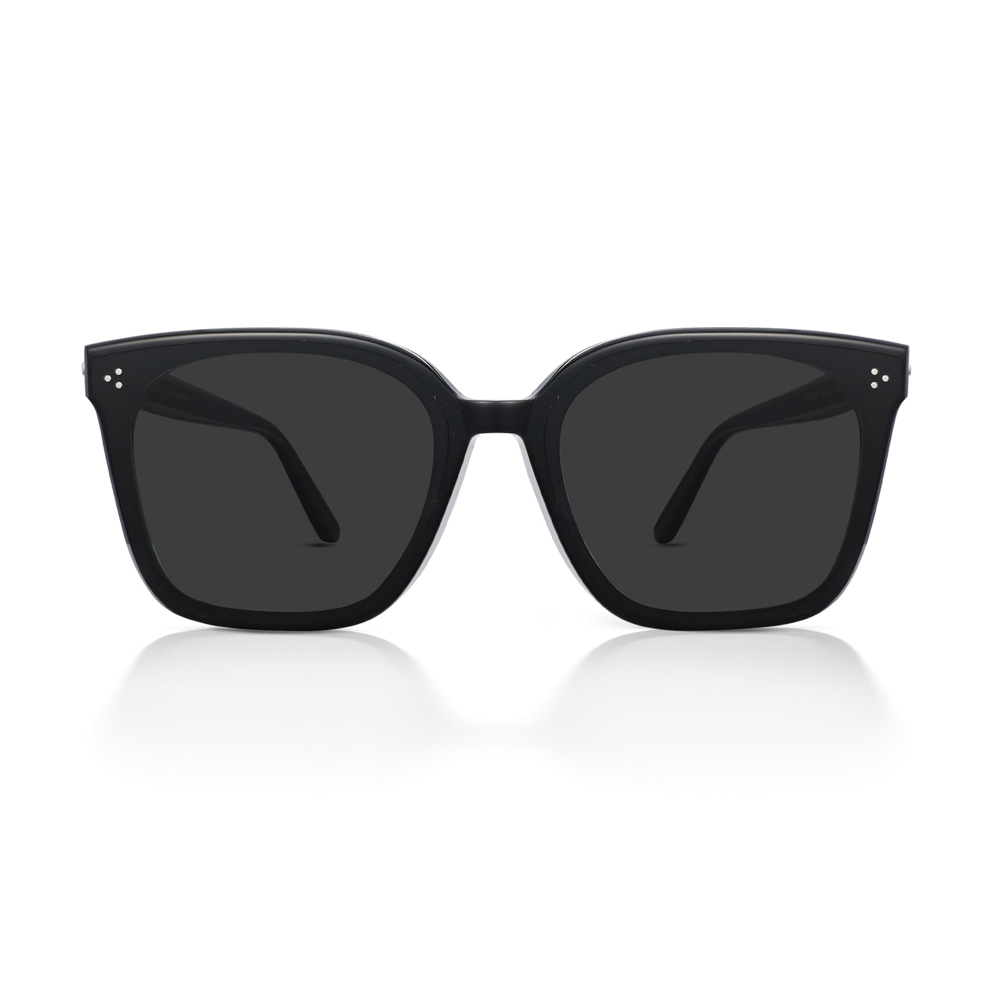 Trendy Square Oversized Polarized Sunglasses for Women Men, Exclusive Eyewear Brand of EssilorLuxottica