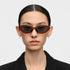 Vintage Narrow Cat-Eye Sunglasses for Women Men, Exclusive Eyewear Brand of EssilorLuxottica