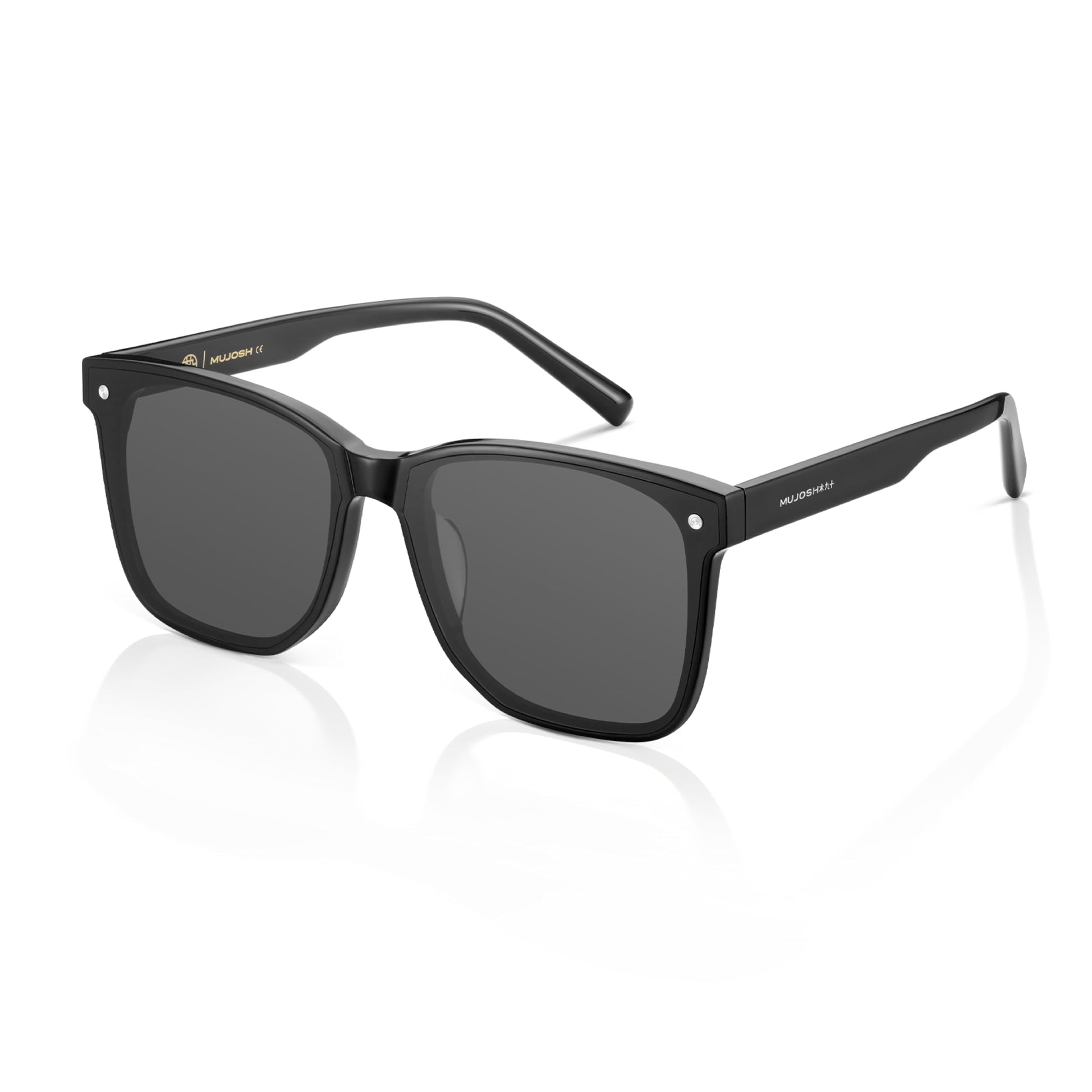Trendy Square Oversized Polarized Sunglasses for Women Men, Exclusive Eyewear Brand of EssilorLuxottica