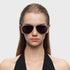 Retro Trendy Classic Aviator Sunglasses for Men Lightweight, Exclusive Eyewear Brand of EssilorLuxottica