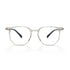 Ultem 9.6g Glasses Frames for Women Men, Lightweight Geometric Square Eyewear with Mortise-Tenon Hinge, Fashion Optical Frame