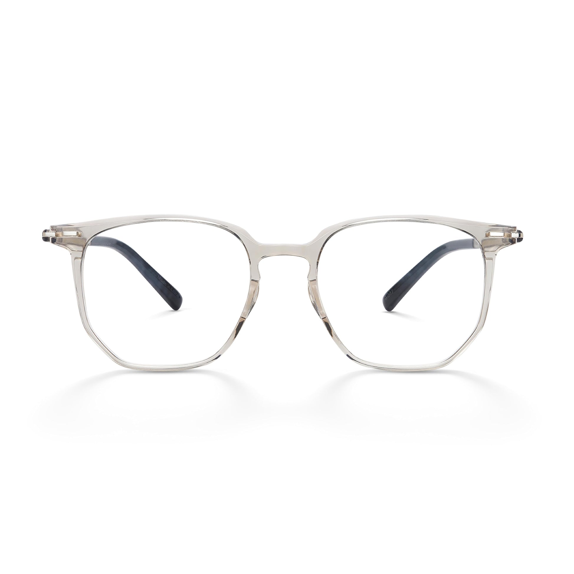 Ultem 9.6g Glasses Frames for Women Men, Lightweight Geometric Square Eyewear with Mortise-Tenon Hinge, Fashion Optical Frame