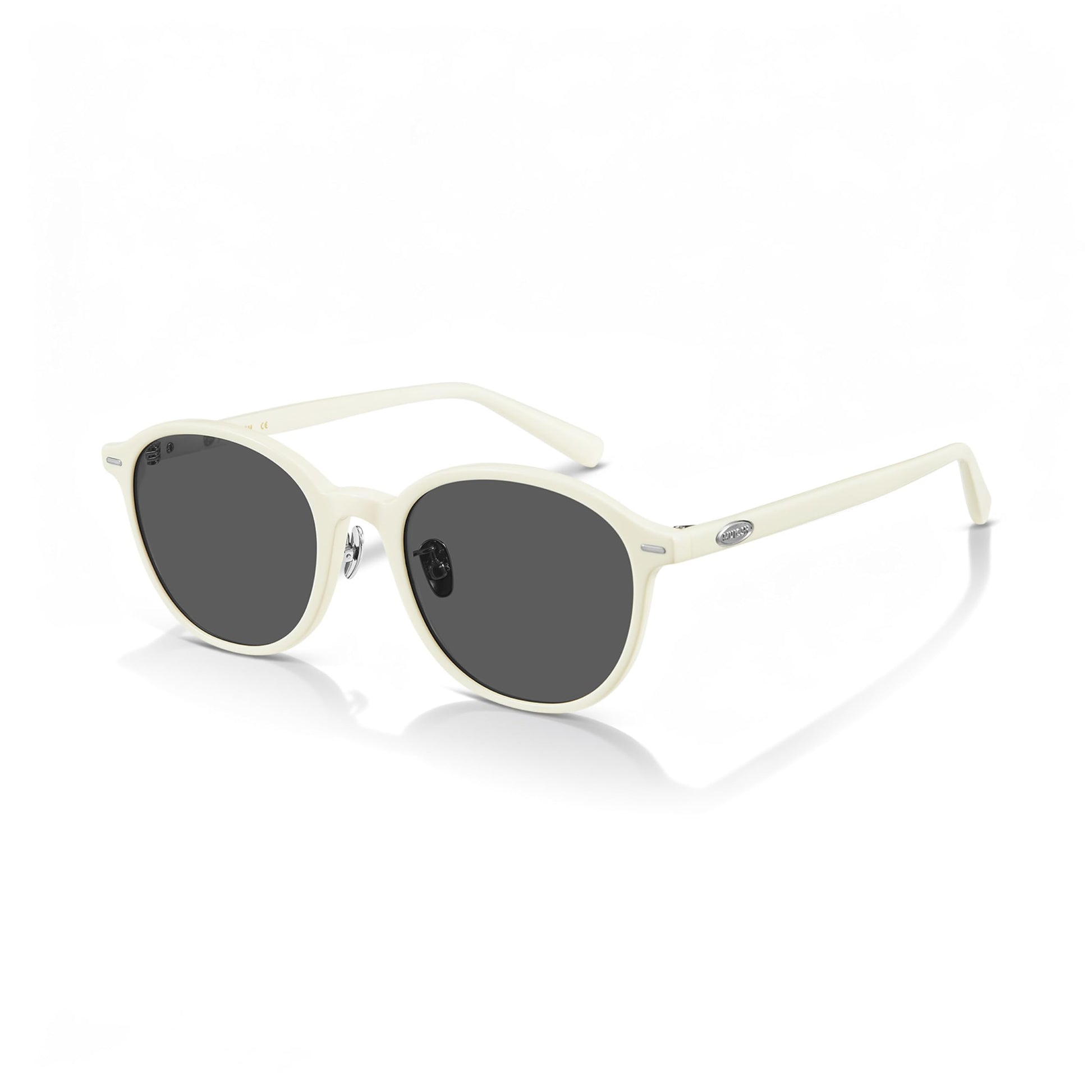 Retro Round Square Sunglasses for Women Men, Vintage Lightweight Shades for Driving, Travel & Fashion Accessories, Dark Apric