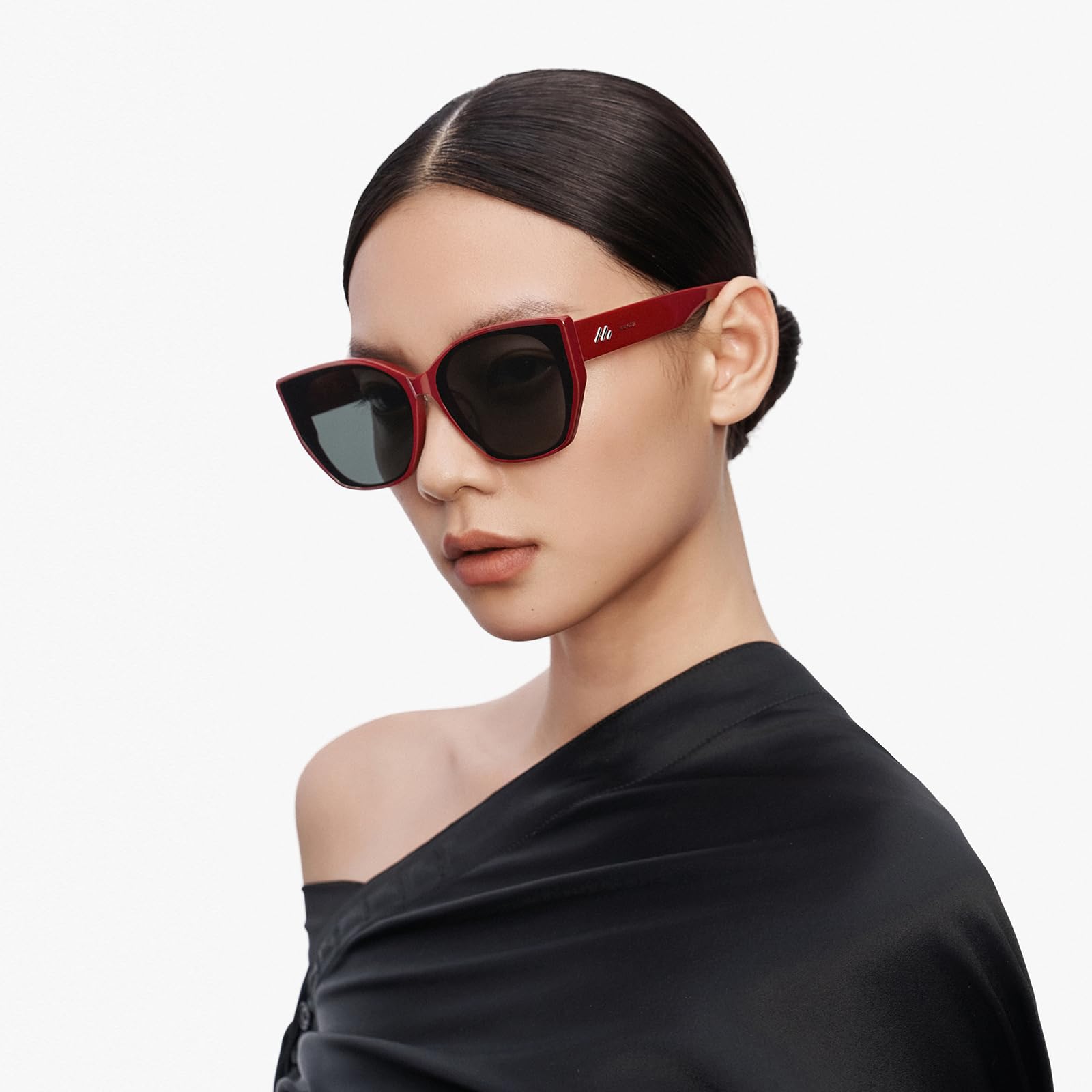 Retro Cat Eye Sunglasses for Women Men UV400 Protection | Exclusive Eyewear Brand of EssilorLuxottica, Trend-Forward Eyewear 