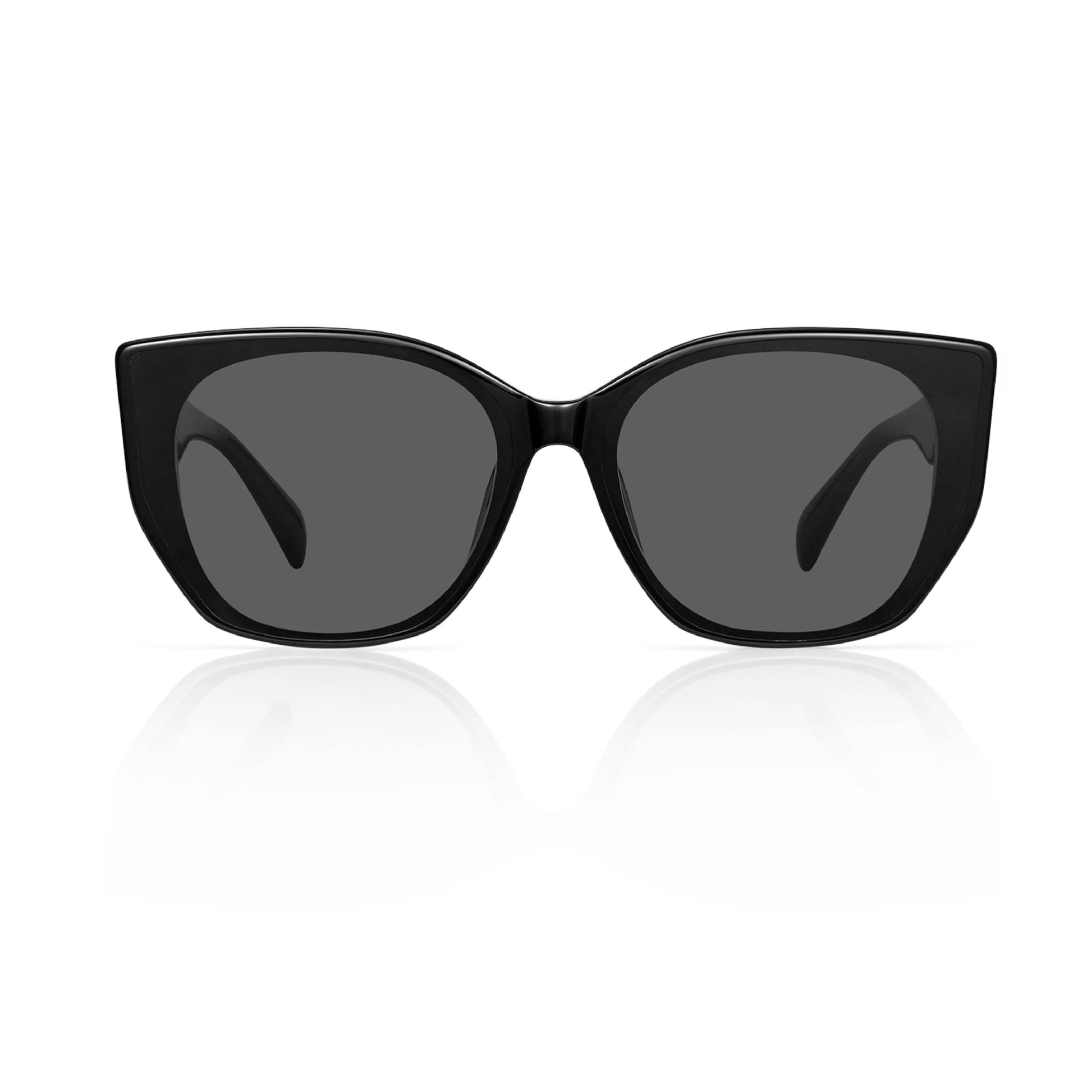 Cat Eye Sunglasses UV400 Trendy Acetate Exclusive Brand of EssilorLuxottica