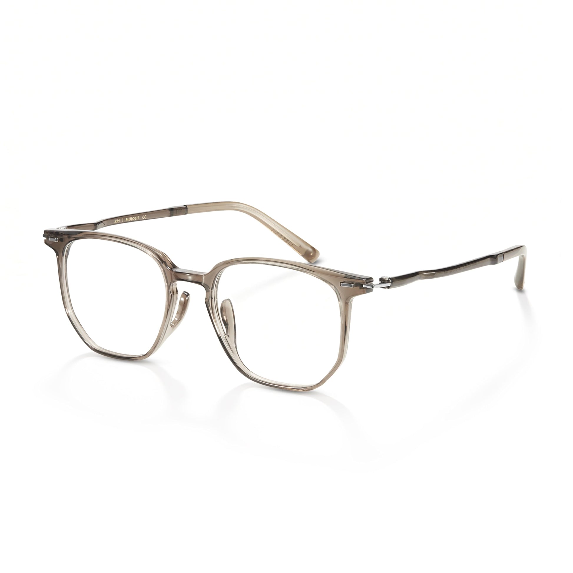 Ultem 9.6g Glasses Frames for Women Men, Lightweight Geometric Square Eyewear with Mortise-Tenon Hinge, Fashion Optical Frame