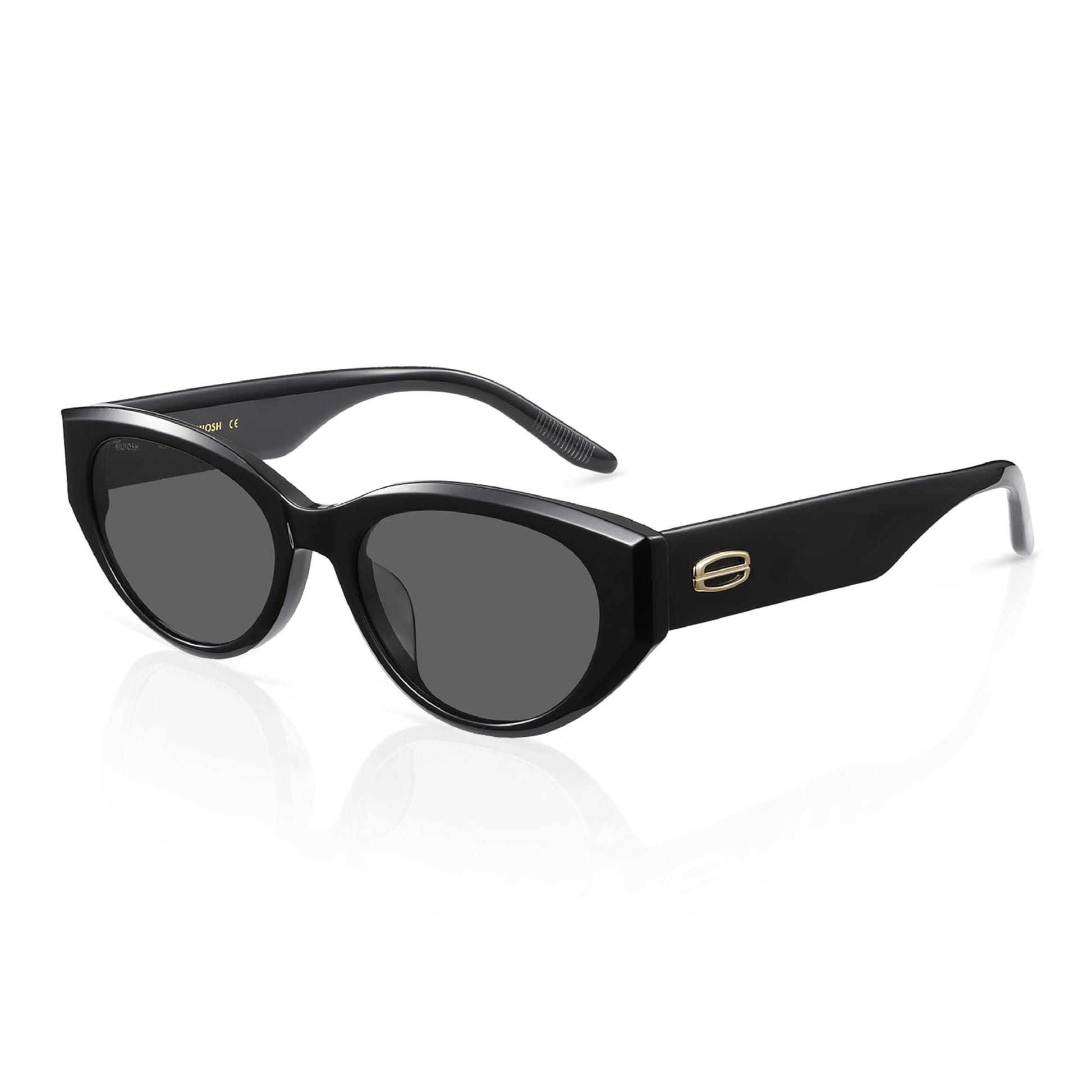 Vintage Narrow Cat-Eye Sunglasses for Women Men, Exclusive Eyewear Brand of EssilorLuxottica