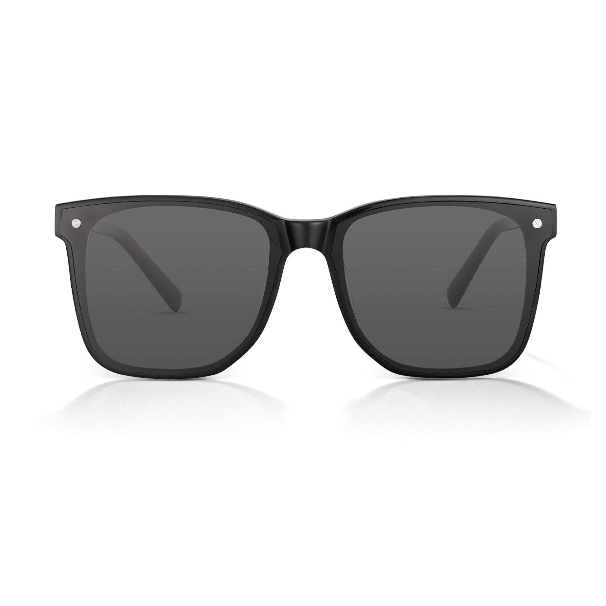 Trendy Square Oversized Polarized Sunglasses for Women Men, Exclusive Eyewear Brand of EssilorLuxottica