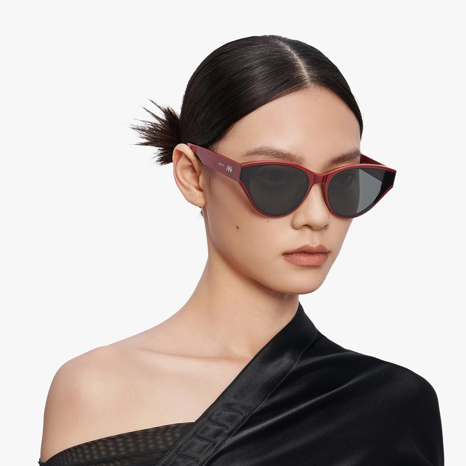 Retro Cat Eye Sunglasses for Women Men UV400 Protection | Exclusive Eyewear Brand of EssilorLuxottica, Trend-Forward Eyewear 