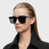 Trendy Square Oversized Polarized Sunglasses for Women Men, Exclusive Eyewear Brand of EssilorLuxottica