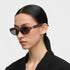 Vintage Narrow Cat-Eye Sunglasses for Women Men, Exclusive Eyewear Brand of EssilorLuxottica