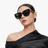 Cat Eye Sunglasses UV400 Trendy Acetate Exclusive Brand of EssilorLuxottica