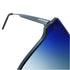 MUJOSH Maga KC square sunglasses in metal, side view