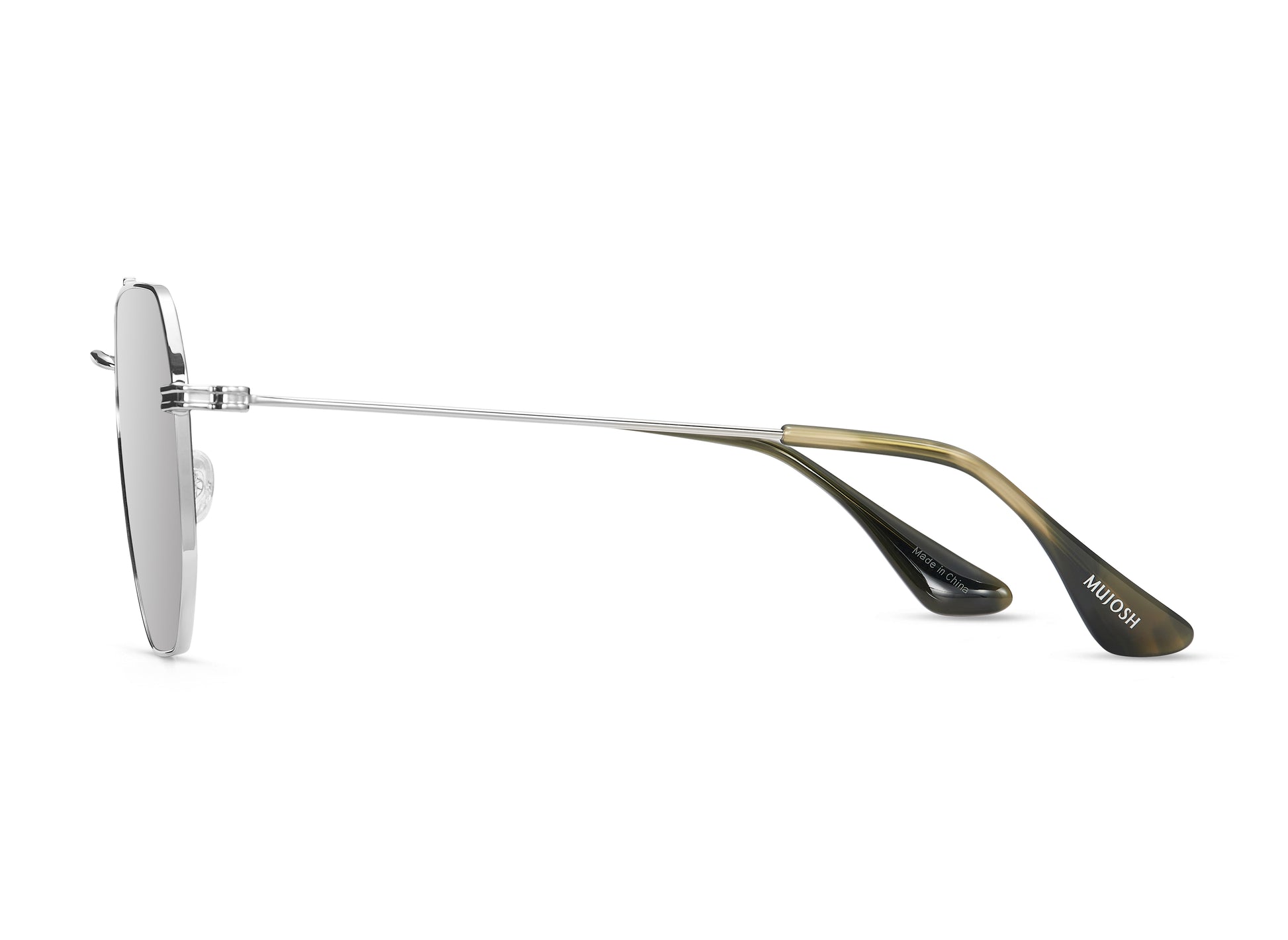 Retro Trendy Aviator (Sliver)
