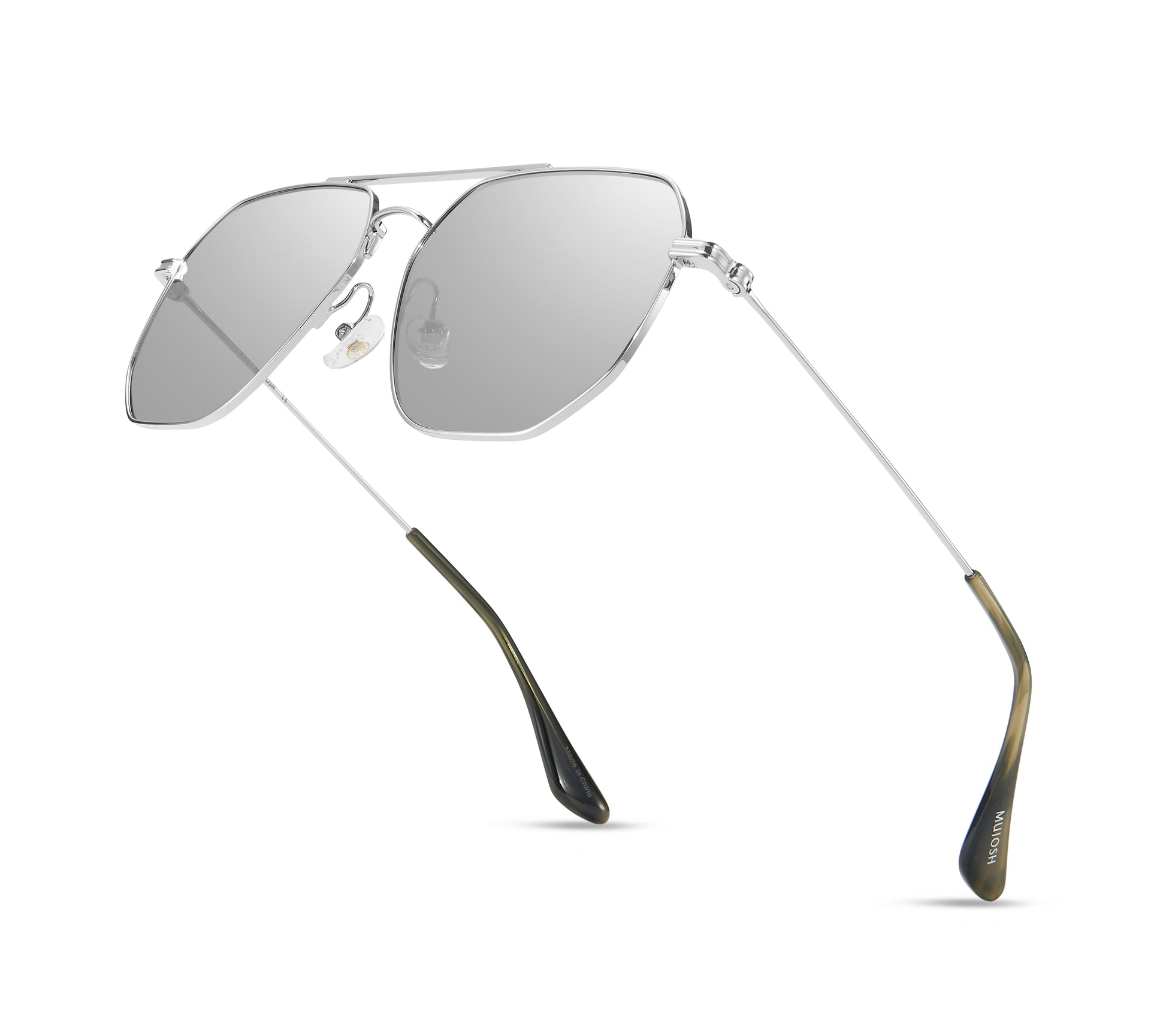 Retro Trendy Aviator (Sliver)