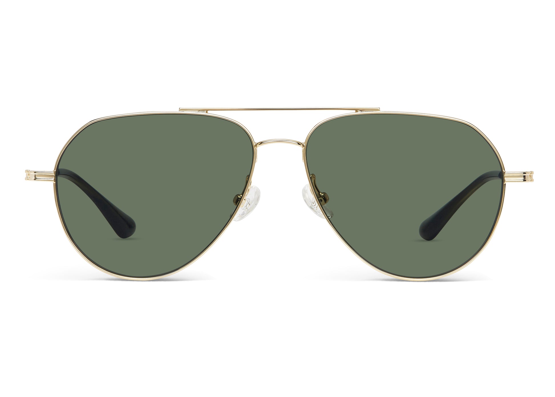 Retro Aviator Sunglasses（Golden)