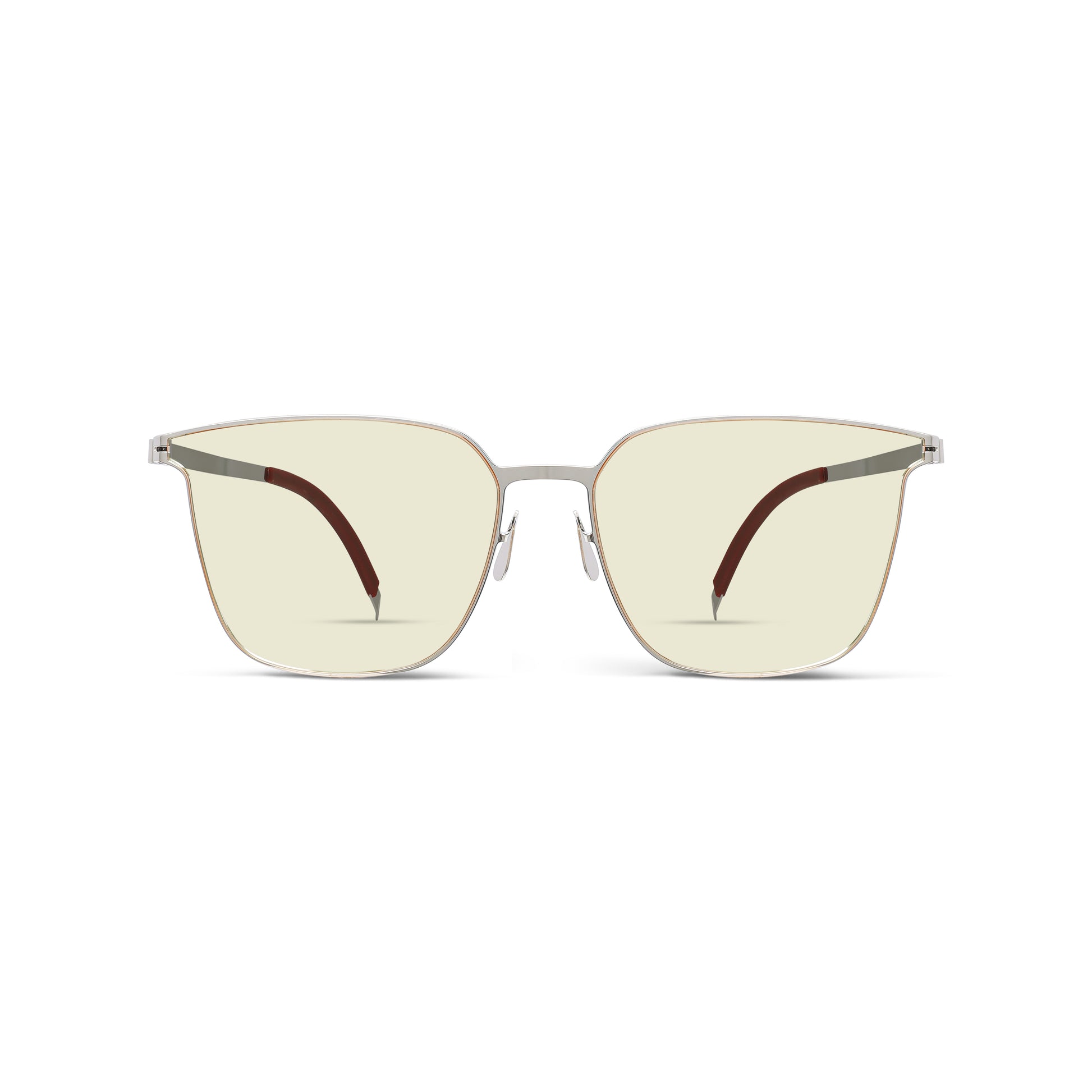 Retro Square Polarized Sunglasses(Orange)