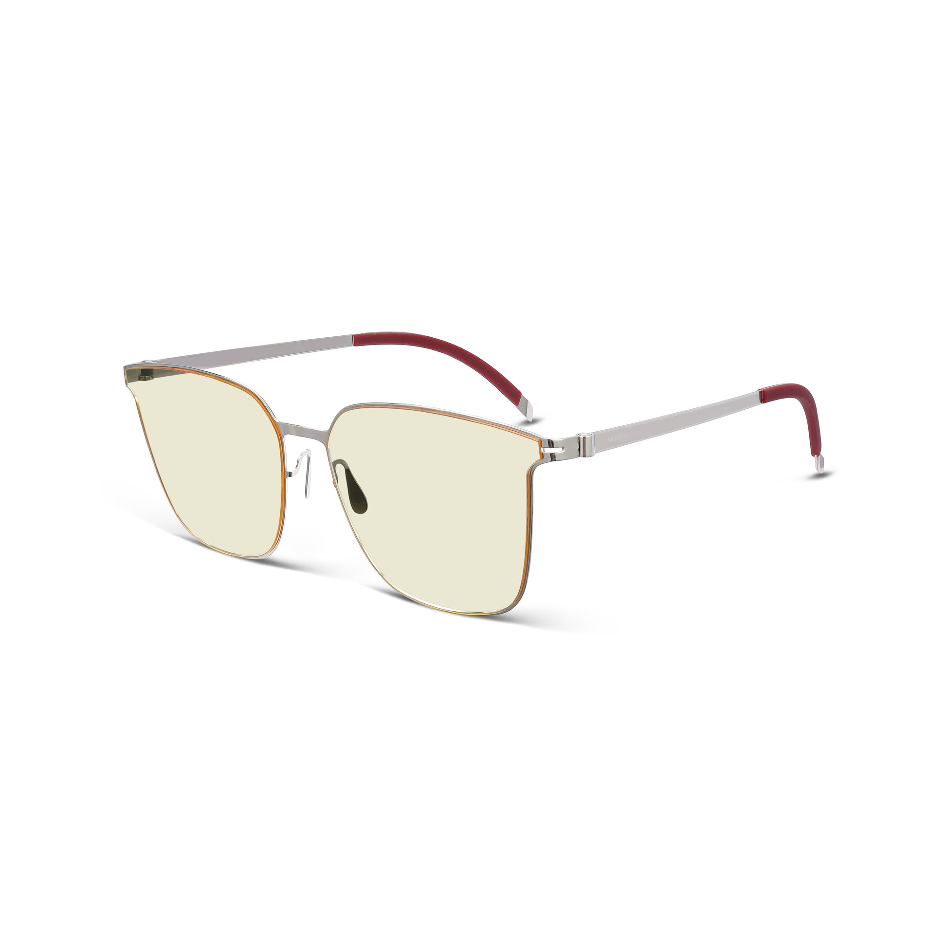 Retro Square Polarized Sunglasses(Orange)